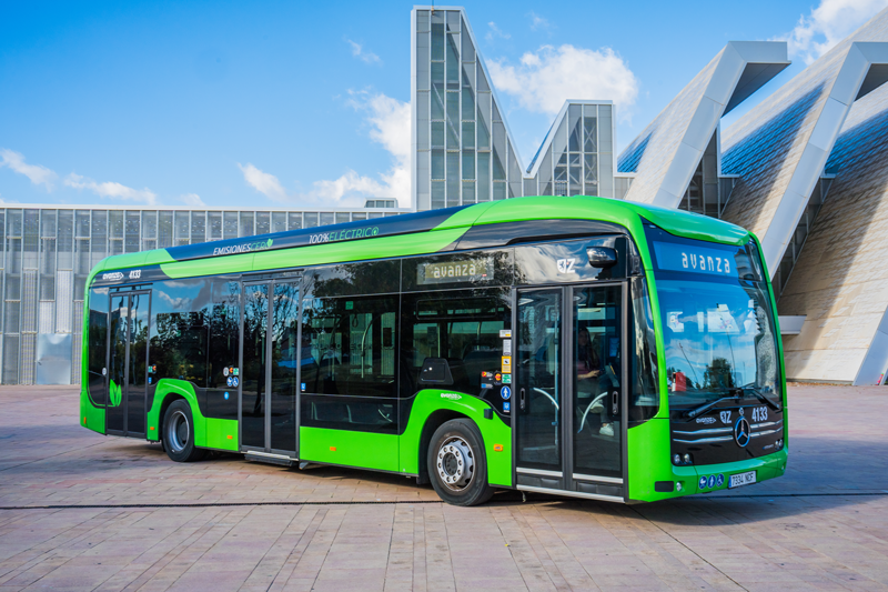 Autobús hibrido en Zaragoza
